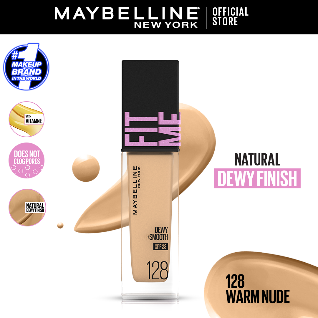 Maybelline New York Fit Me Dewy & Smooth Liquid Foundation - trendifypk