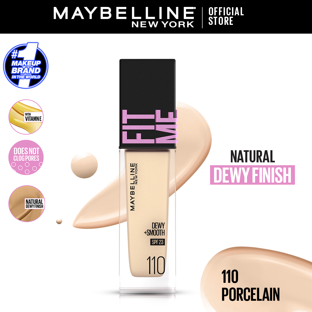 Maybelline New York Fit Me Dewy & Smooth Liquid Foundation - trendifypk