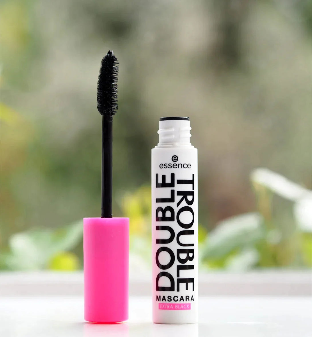 Essence Mascara Double Trouble Extra Black-trendify.pk