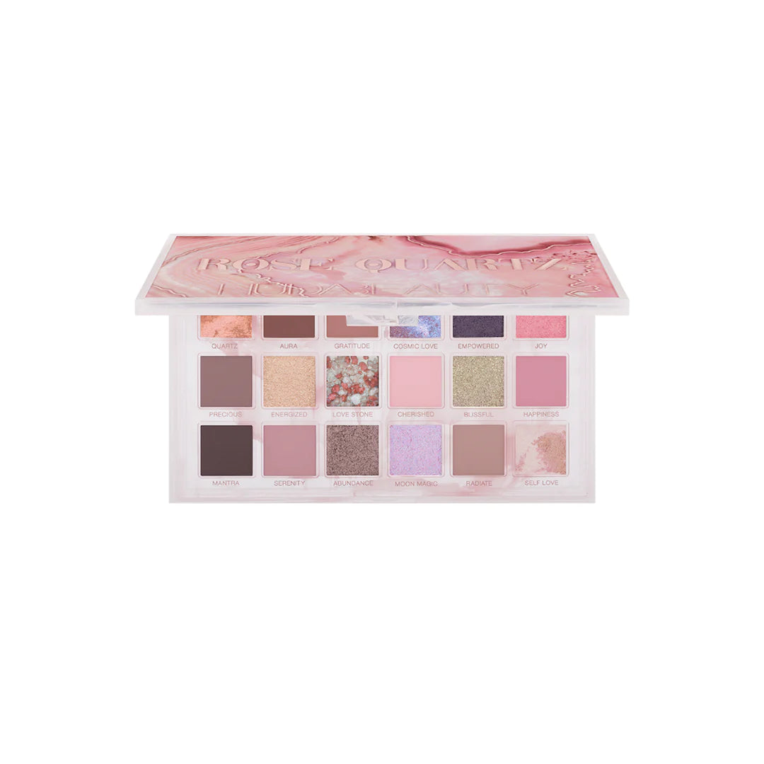 Huda Beauty Rose Quartz Eyeshadow Palette-trendify.pk