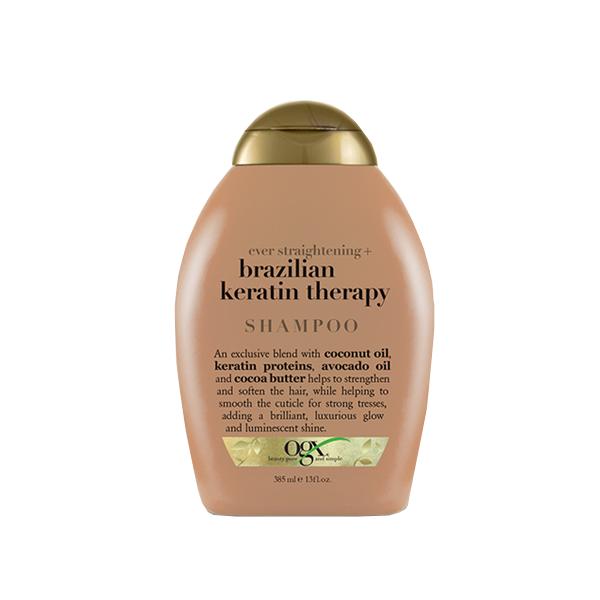 Ogx Ever Straightening Plus Brazilian Keratin Smooth Shamoo 385Ml - trendifypk