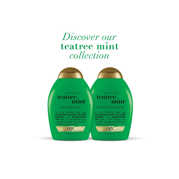 Ogx Hydrating + Tea Tree Mint Conditioner 385Ml - trendifypk