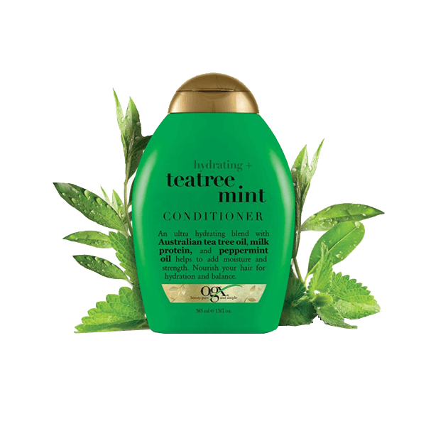 Ogx Hydrating + Tea Tree Mint Conditioner 385Ml - trendifypk